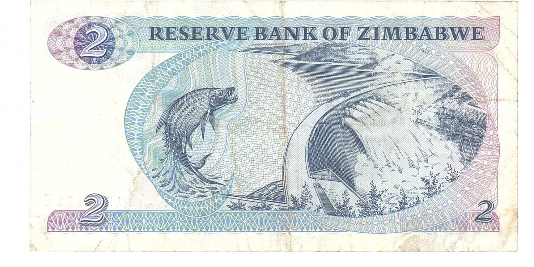 Zimbabwe 2 1980 VF P-1/a